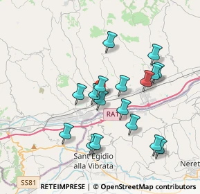 Mappa Contrada Cerreto, 63082 Cerreto AP, Italia (3.58529)