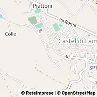 Kort Castel di Lama
