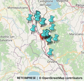 Mappa Via Roma, 05015 Fabro TR, Italia (9.041)