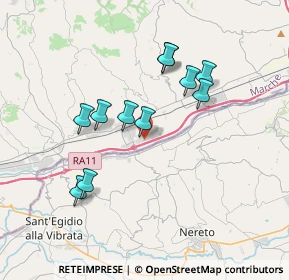 Mappa Via Dell' Dell'industria, 63078 Spinetoli AP, Italia (3.34091)