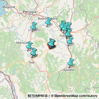 Mappa Via I Maggio, 06030 Giano Dell'umbria PG, Italia (12.23941)