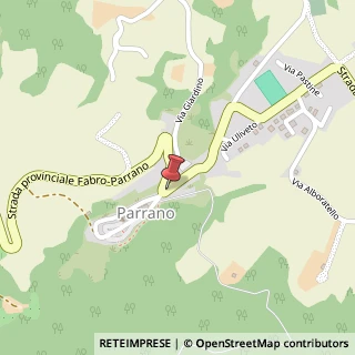 Mappa Via Osteria, 24, 05010 Parrano, Terni (Umbria)