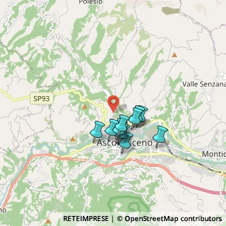Mappa Via Bella Valle, 63100 Ascoli Piceno AP, Italia (1.3)