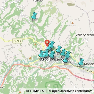 Mappa Via Bella Valle, 63100 Ascoli Piceno AP, Italia (1.64769)