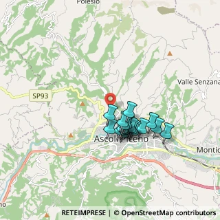 Mappa Via Bella Valle, 63100 Ascoli Piceno AP, Italia (1.40941)