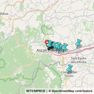 Mappa Via Bella Valle, 63100 Ascoli Piceno AP, Italia (4.39364)