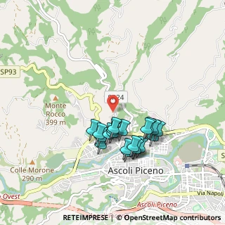 Mappa Via Bella Valle, 63100 Ascoli Piceno AP, Italia (0.843)