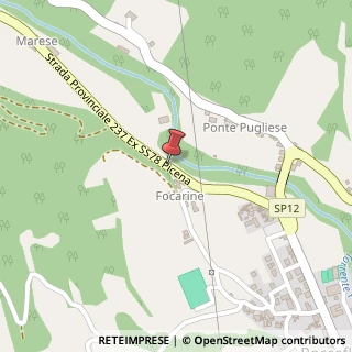 Mappa SP237, 127, 63093 Roccafluvione, Ascoli Piceno (Marche)