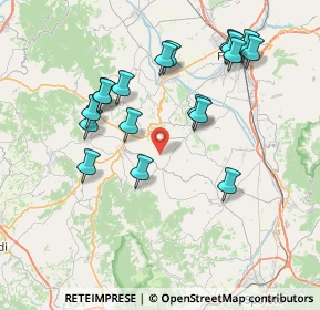 Mappa Località Rialto - Casale, 06036 Montefalco PG, Italia (7.99333)