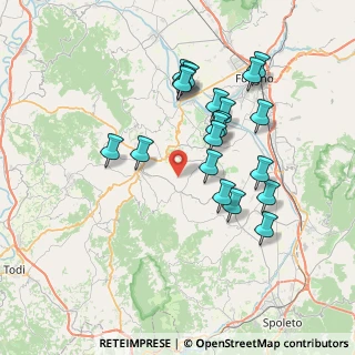 Mappa Località Rialto - Casale, 06036 Montefalco PG, Italia (7.2275)