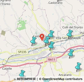 Mappa 63082 Castel di Lama AP, Italia (2.96417)