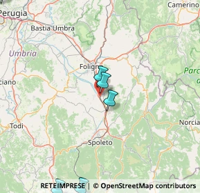 Mappa Località Faustana, 06039 Trevi PG, Italia (35.23308)