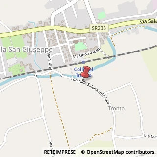 Mappa Piazza Parolini, 42, 63079 Colli del Tronto, Ascoli Piceno (Marche)