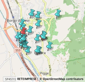 Mappa Località Alvanischio, 06039 Trevi PG, Italia (0.85185)