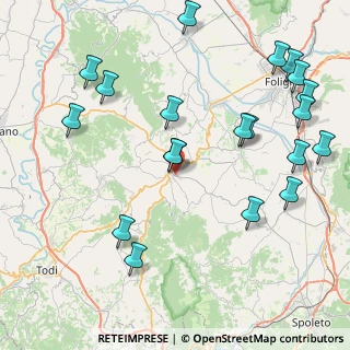 Mappa Via Largo Colfumero, 06030 Bastardo PG, Italia (10.471)
