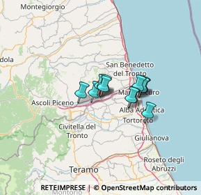 Mappa Via Nino Ciabattoni, 63078 Pagliare AP, Italia (8.10333)