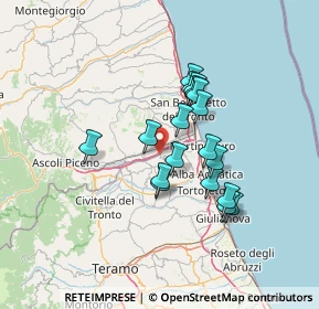 Mappa SP 1 Km 5 Del Tronto, 64010 Controguerra TE (11.29778)