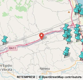 Mappa SP 1 Km 5 Del Tronto, 64010 Controguerra TE (7.2095)