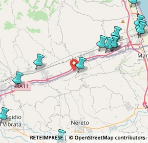 Mappa SP 1 Km 5 Del Tronto, 63078 Spinetoli AP, Italia (6.29067)