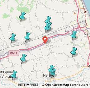 Mappa SP 1 Km 5 Del Tronto, 64010 Controguerra TE (4.9225)