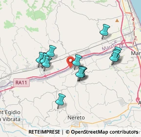 Mappa SP 1 Km 5 Del Tronto, 64010 Controguerra TE (3.29714)