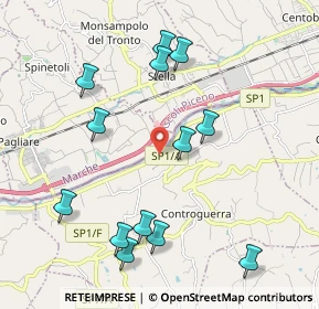 Mappa SP 1 Km 5 Del Tronto, 63078 Spinetoli AP, Italia (2.3)