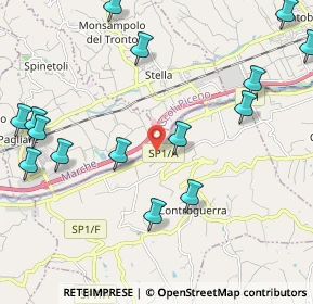 Mappa SP 1 Km 5 Del Tronto, 64010 Controguerra TE (2.768)