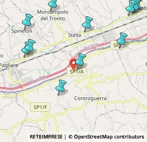 Mappa SP 1 Km 5 Del Tronto, 64010 Controguerra TE (2.97455)