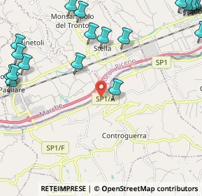 Mappa SP 1 Km 5 Del Tronto, 64010 Controguerra TE (3.4925)