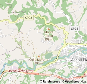 Mappa Via Franco Alfano, 63100 Ascoli Piceno AP, Italia (0.92308)
