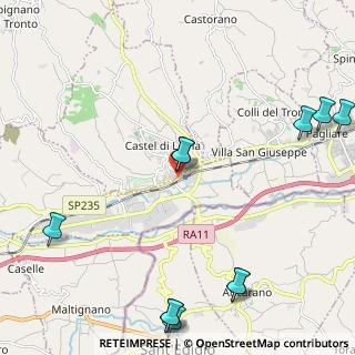 Mappa SS 4, 63100 Campolungo-Villa Sant'Antonio AP (3.09)