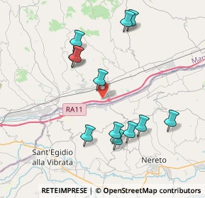 Mappa Via 8 Marzo, 63078 Spinetoli AP, Italia (4.07583)