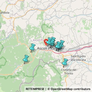 Mappa Via A.Mancini, 63100 Ascoli Piceno AP, Italia (4.95727)