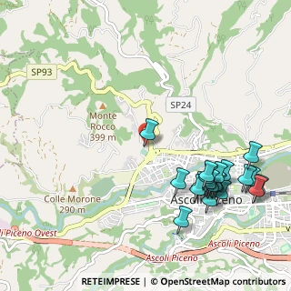 Mappa Via A.Mancini, 63100 Ascoli Piceno AP, Italia (1.314)
