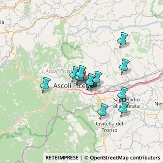 Mappa Frazione Fonte di Campo 115 Fr, 63100 Ascoli Piceno AP, Italia (5.42357)