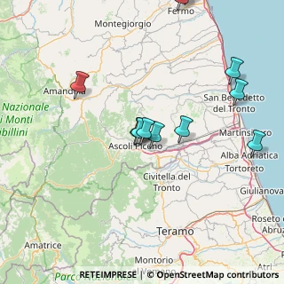 Mappa Frazione Fonte di Campo 115 Fr, 63100 Ascoli Piceno AP, Italia (16.92909)