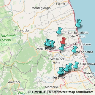 Mappa Frazione Fonte di Campo 115 Fr, 63100 Ascoli Piceno AP, Italia (15.621)