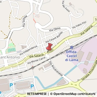 Mappa Via Salaria, 181, 63100 Ascoli Piceno, Ascoli Piceno (Marche)