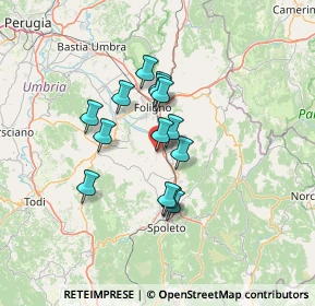 Mappa Via Nuova, 06039 Trevi PG, Italia (10.41286)