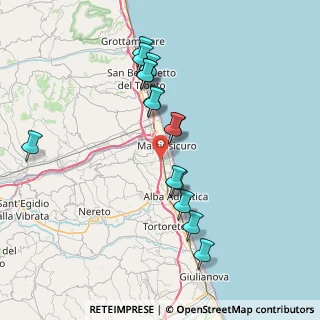 Mappa SS 16 Adriatica, 64014 Martinsicuro TE, Italia (7.52)