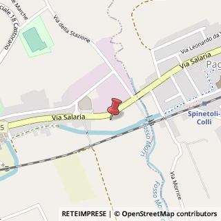 Mappa Via Salaria, 262, 63079 Colli del Tronto, Ascoli Piceno (Marche)