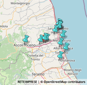 Mappa 63079 Colli del Tronto AP, Italia (11.29308)