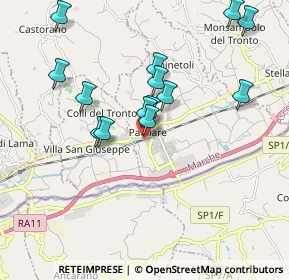 Mappa Via Accesso Stazione, 63078 Pagliare AP, Italia (1.89429)
