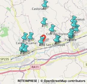 Mappa Via casale superiore, 63030 Colli del Tronto AP, Italia (2.04059)