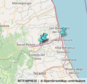 Mappa Via casale superiore, 63030 Colli del Tronto AP, Italia (48.6)