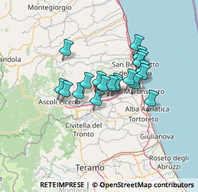 Mappa Via casale superiore, 63030 Colli del Tronto AP, Italia (9.959)