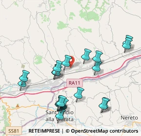 Mappa Via casale superiore, 63030 Colli del Tronto AP, Italia (4.4715)