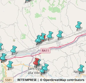 Mappa Via casale superiore, 63030 Colli del Tronto AP, Italia (6.092)