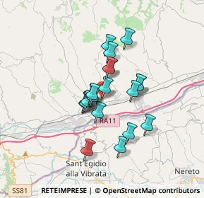 Mappa Via casale superiore, 63030 Colli del Tronto AP, Italia (2.5465)