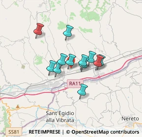 Mappa Via casale superiore, 63030 Colli del Tronto AP, Italia (2.4025)